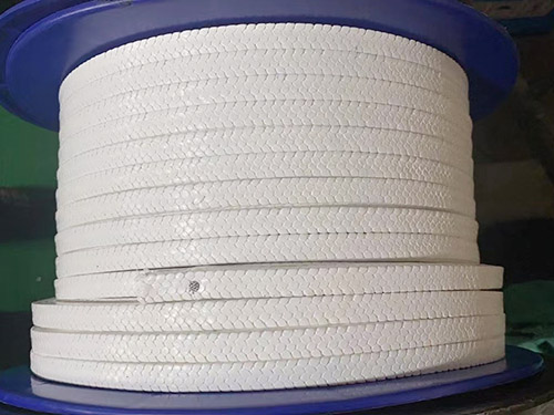 加工無油白四氟盤根