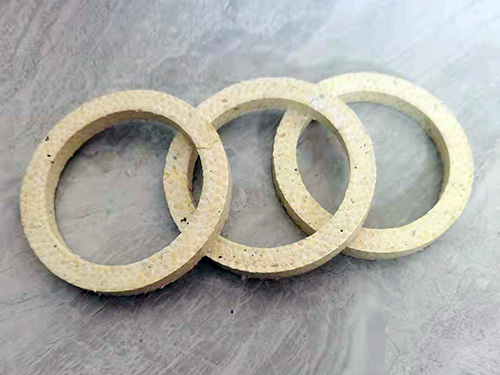 制作芳綸碳素盤根墊片